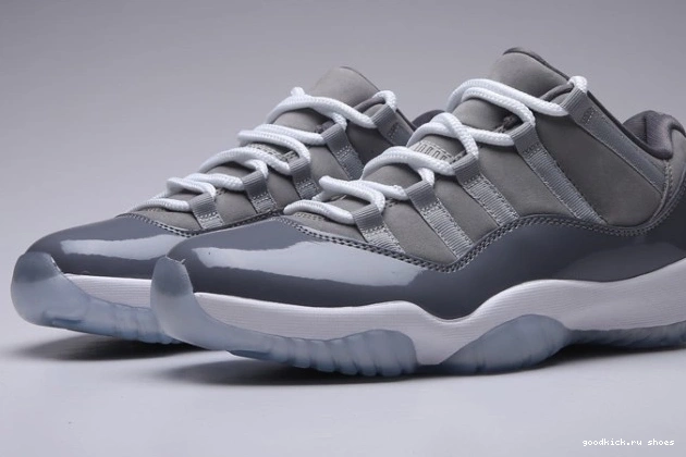 Cool Air Grey Jordan 11 Low 528895-003 0816